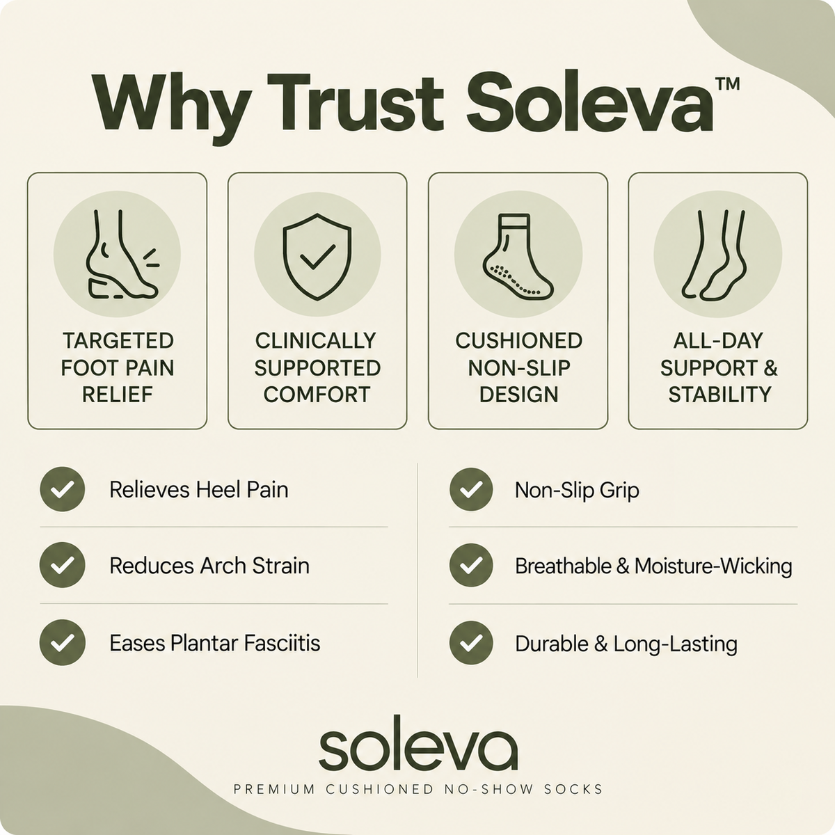 Soleva™ Arch Support Socks